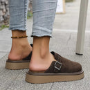 [LEVE 2 PAGUE 1] Lunna Comfort - Sapato de Camurça com Palmilha Anatômica + Brinde Mochila